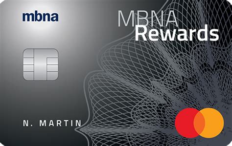 MBNA cash back card